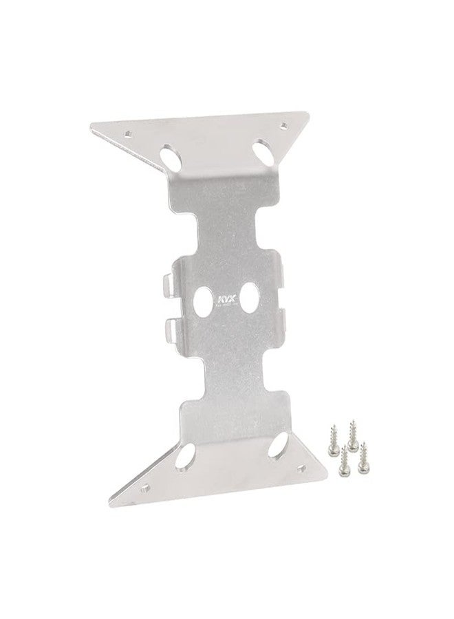 KYX Racing Stainless Steel Chassis Protective Plate Skid Plate Guard Upgrades Accessories for 1/24 RC Crawler Car Axial AX24 - Image 1